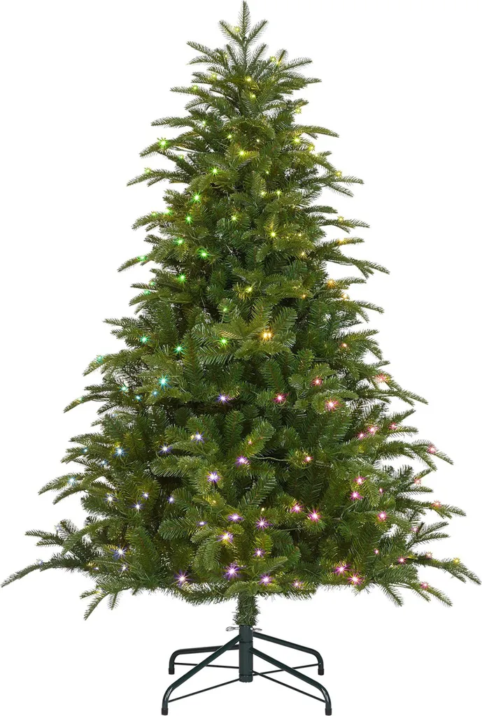 Sapin de Noël Nestow 155cm pour décoration de salon - Black Box