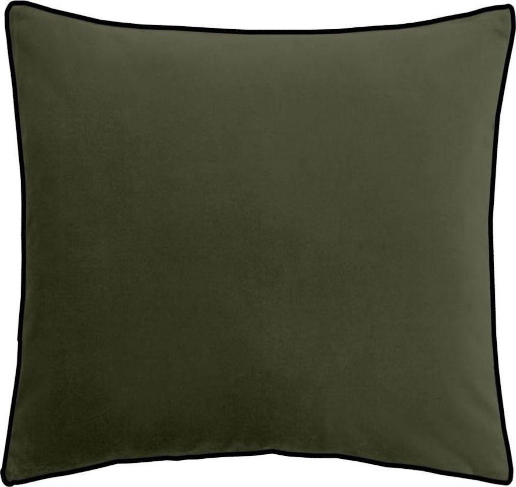 Schlichtes quadratisches Kissen MOKA