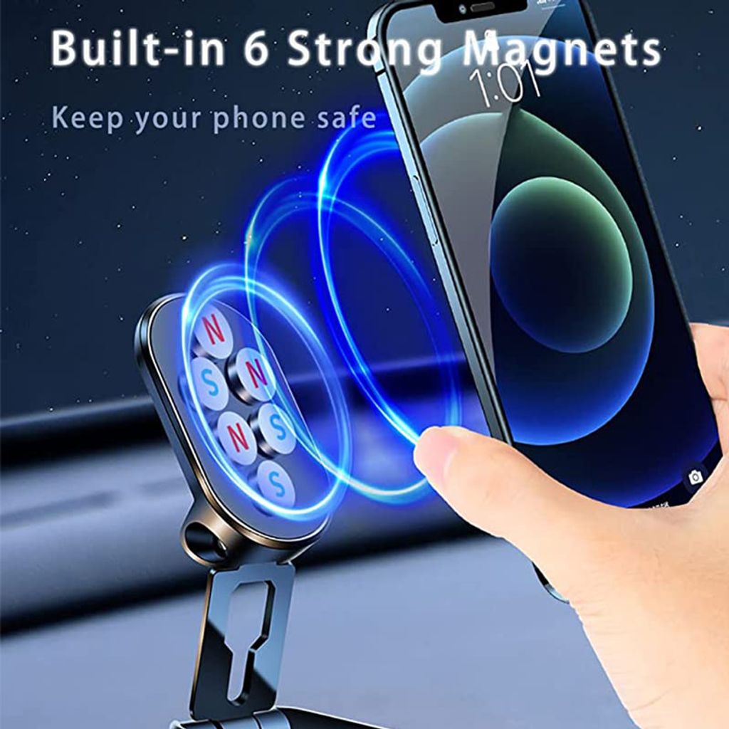 SCOZZI® Handyhalterung Auto Magnet Armaturenbrett Windschutzscheibe Handy  Halter