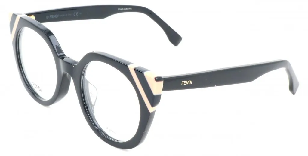 Lunettes de vue Fendi FF 0246 Grey 48/22/145 monture œil-de-chat luxe