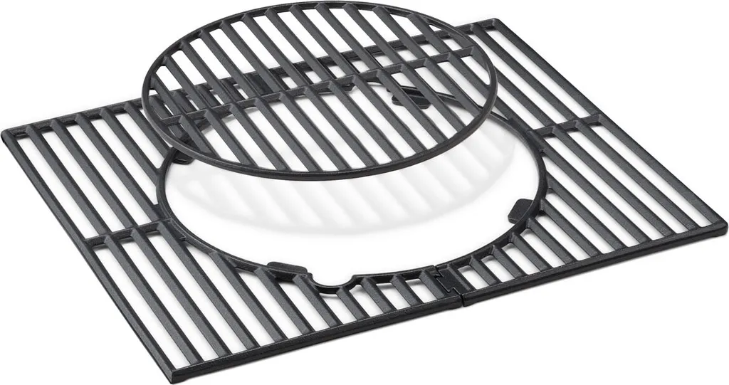 Grille en fonte TAINO Flex Platinum Black YAMARA pour barbecue à gaz BBQ
