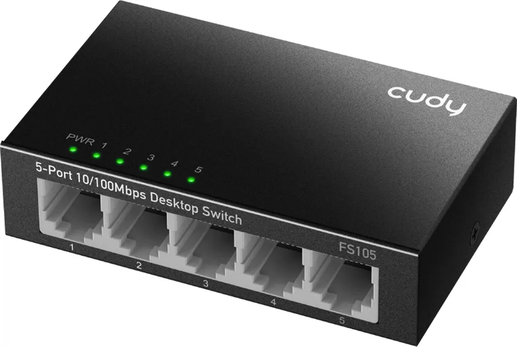Recensione CUDY FS105: lo Switch 5 Porte Ideale per Casa e Ufficio