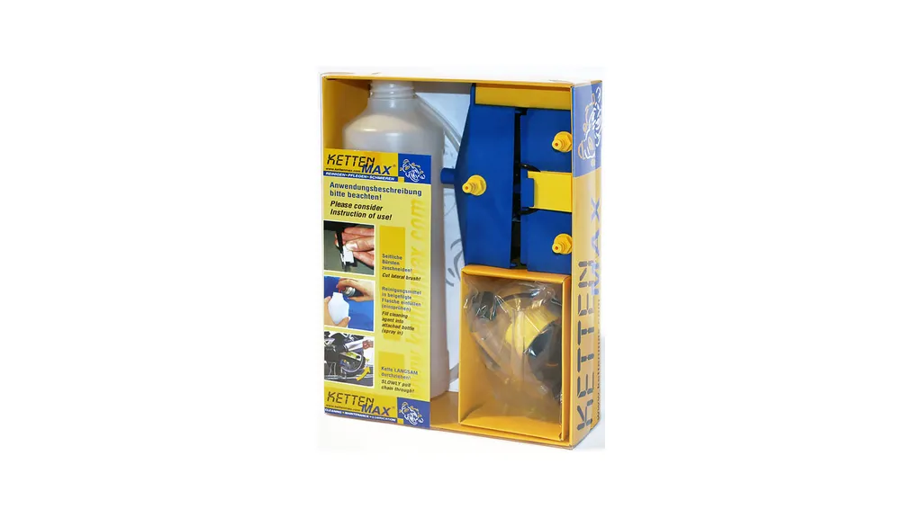 KETTENMAX CLASSIC Kit de Nettoyage de Chaîne Moto pour Entretien Complet
