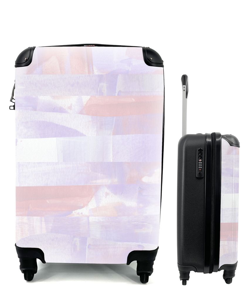 MuchoWow® Koffer Handgepäck Trolley Rollkoffer Kleine Produktbild 