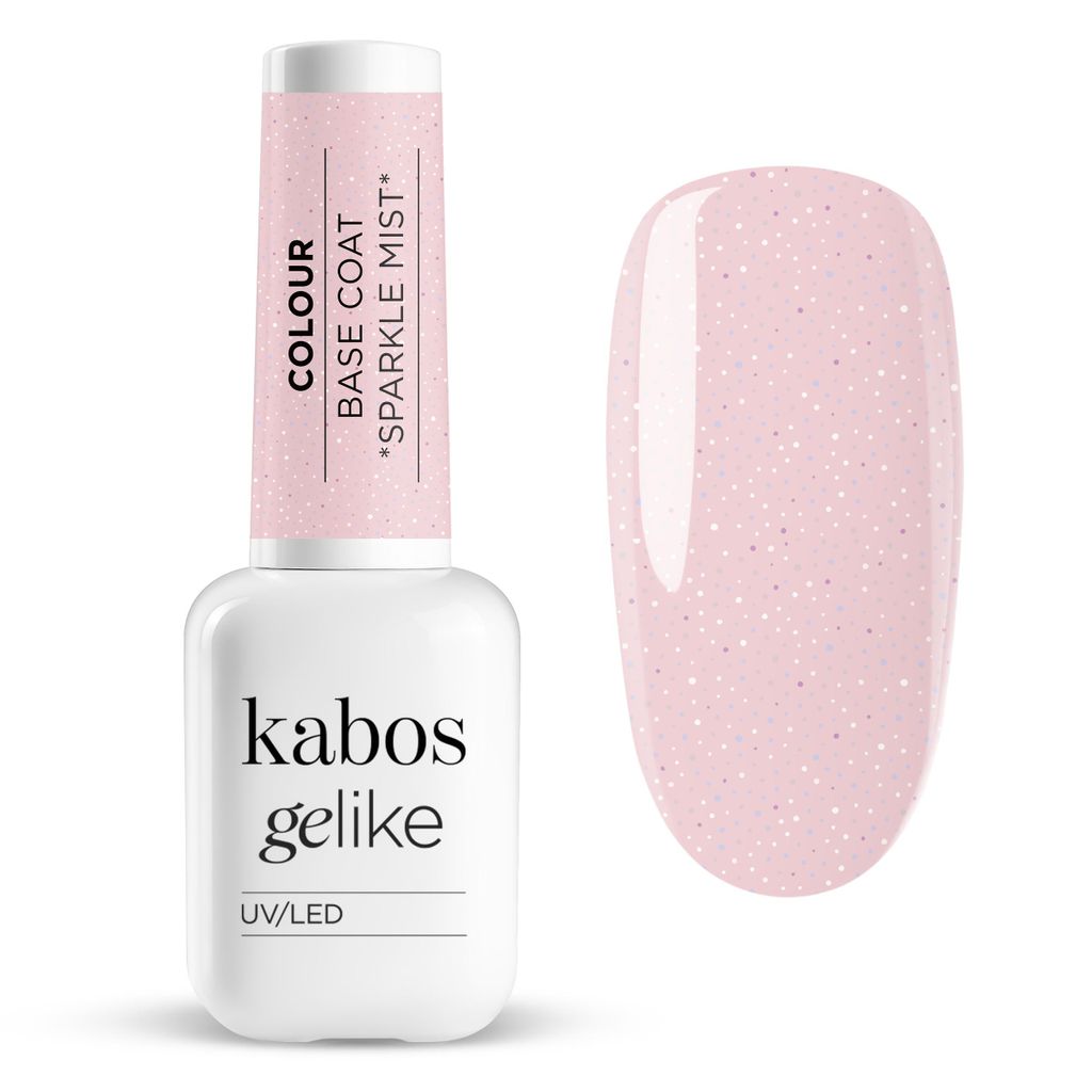 Kabos Gelike Colour Base Coat 2in1 Hybridbasis Sparkle Mist Produktbild 