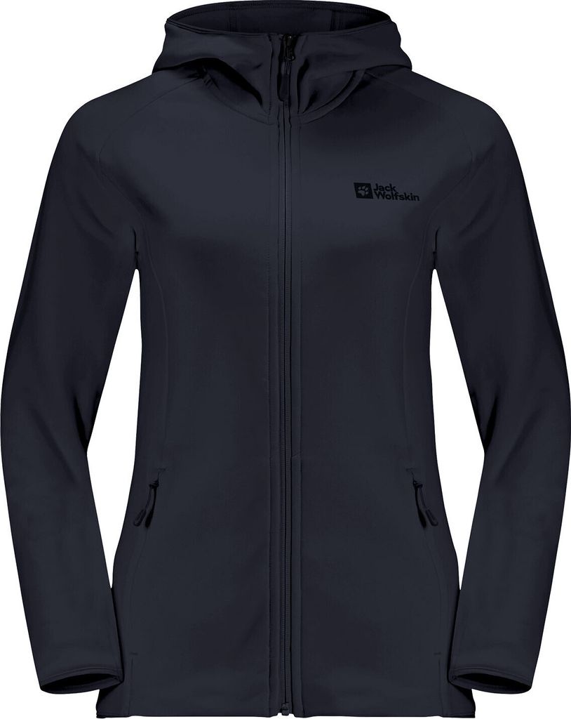 JACK WOLFSKIN Damen Fleecejacke Baiselberg Hooded FZ W