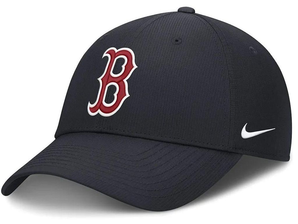 Nike Mlb Boston Red Sox Club Structured Uv Poly Ripstop Kappe Blau M-L Blau M-L