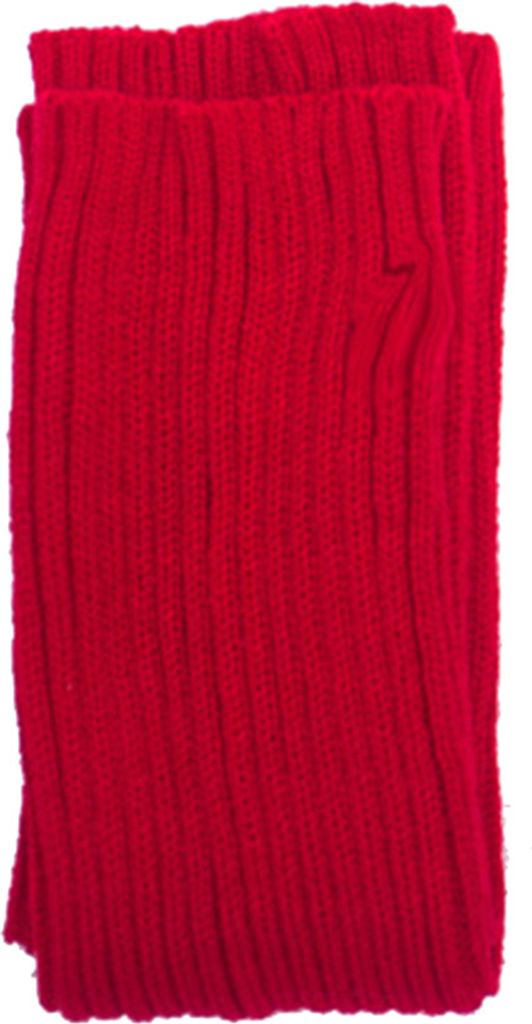 Frauen einfarbig gestrickte Beinwärmer Winter warme Produktbild 