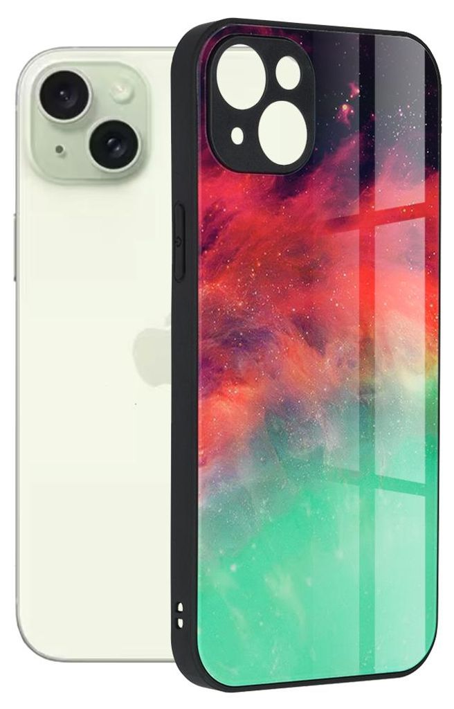 Techsuit Hülle für iPhone 15 Plus - Glaze Series - Multi 3 Schutz & Stil KP38522