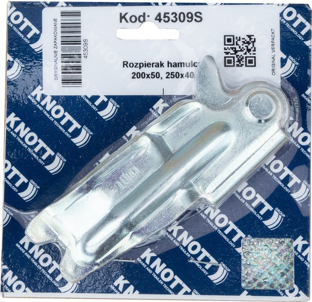 Spreizschloß KNOTT 200x50 mm und 250x40 mm