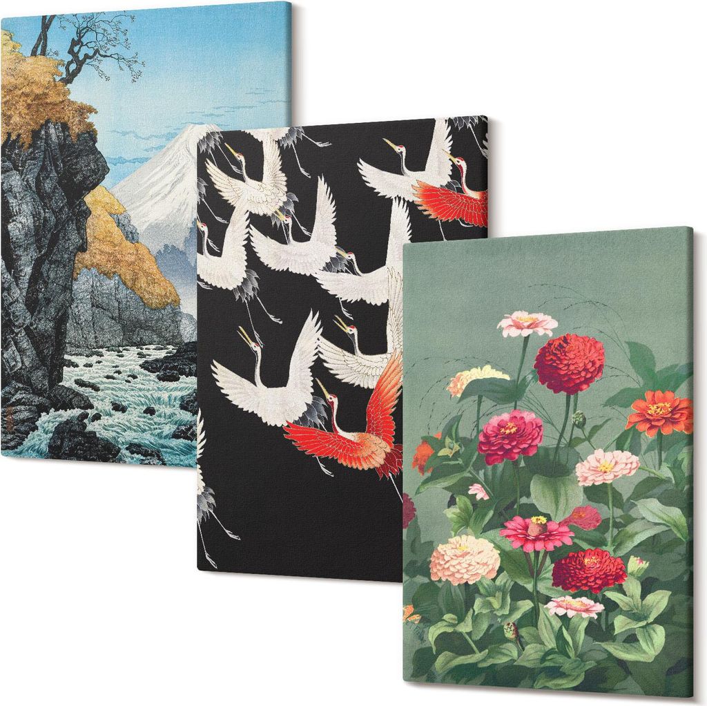 Leinwandbilder – Wandbilder – Leinwandbild – Canvas Bild – Polycanvas – Kunstdruck – – Modern – Aufhängefertig – Mehrteilig –...