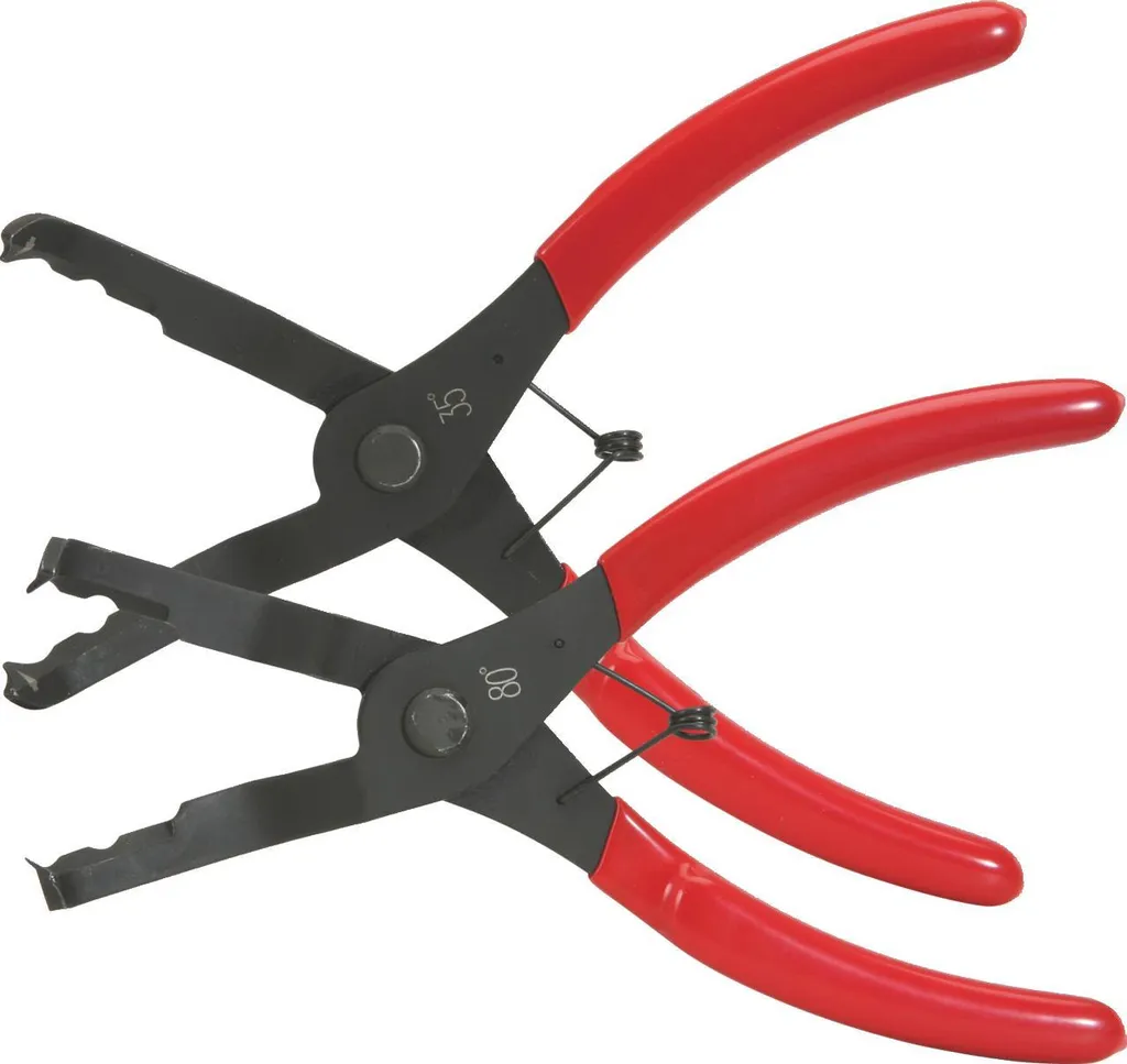 KS Tools 115.1086 Pinze per Rivetti Plastica - Offerta Set 2 Pezzi