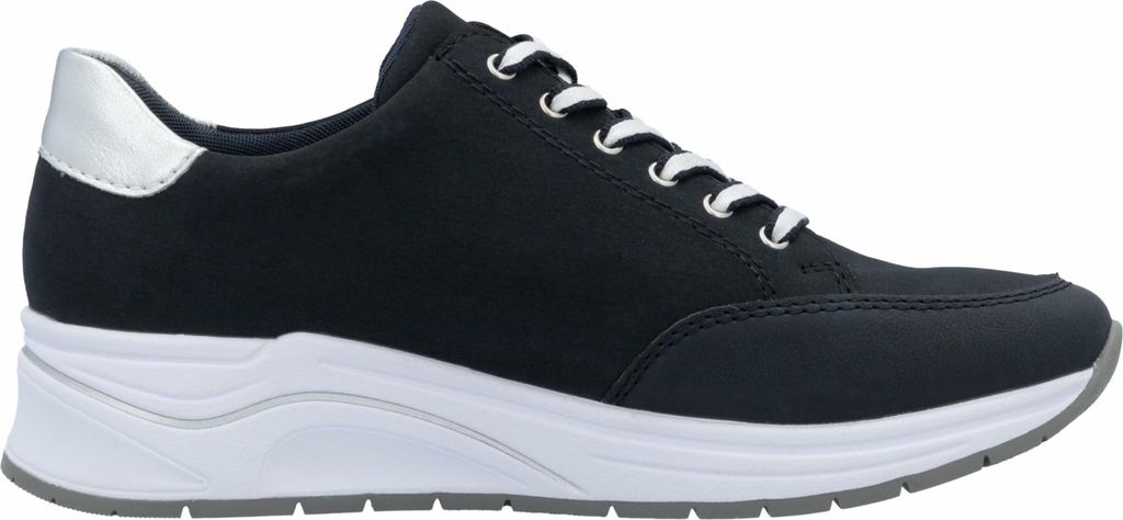 Rieker New Ypork/Namur/Kasanga Damenschuhe Schnürschuhe Blau Freizeit, Schuhgröße:36 EU