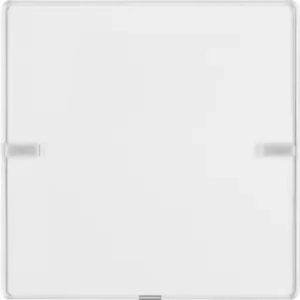Commande tactile KNX 2 touches blanc polaire 80141329 pour maison intelligente