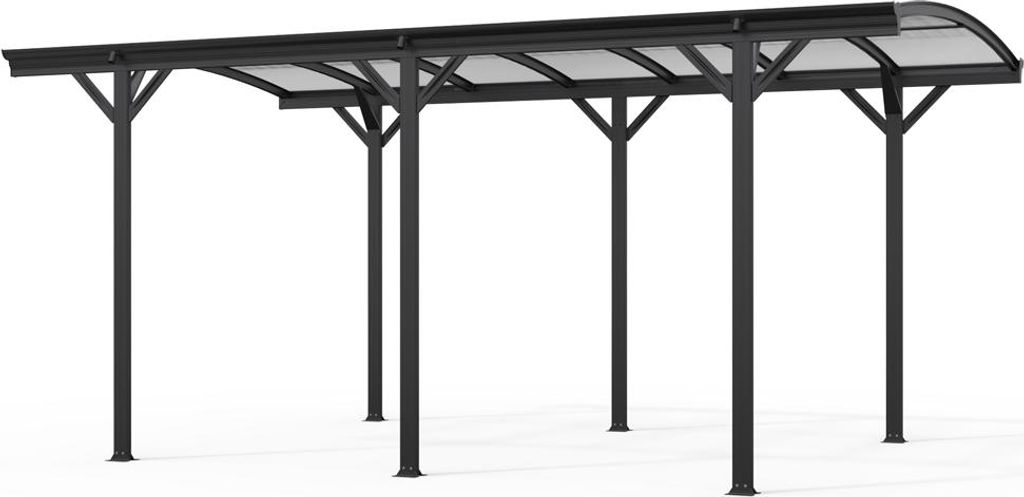 HOME DELUXE - Design Carport - FALO, Anthrazit - Maße: 505 Produktbild 