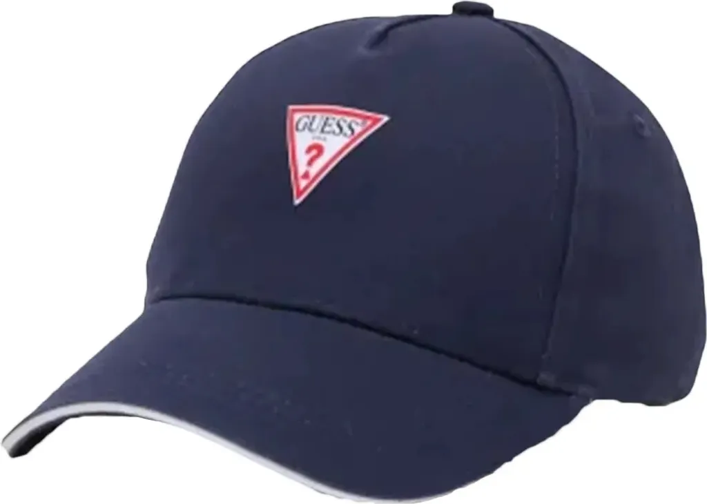 Casquette réglable bleue pour hommes avec logo appliqué - Style Élégant