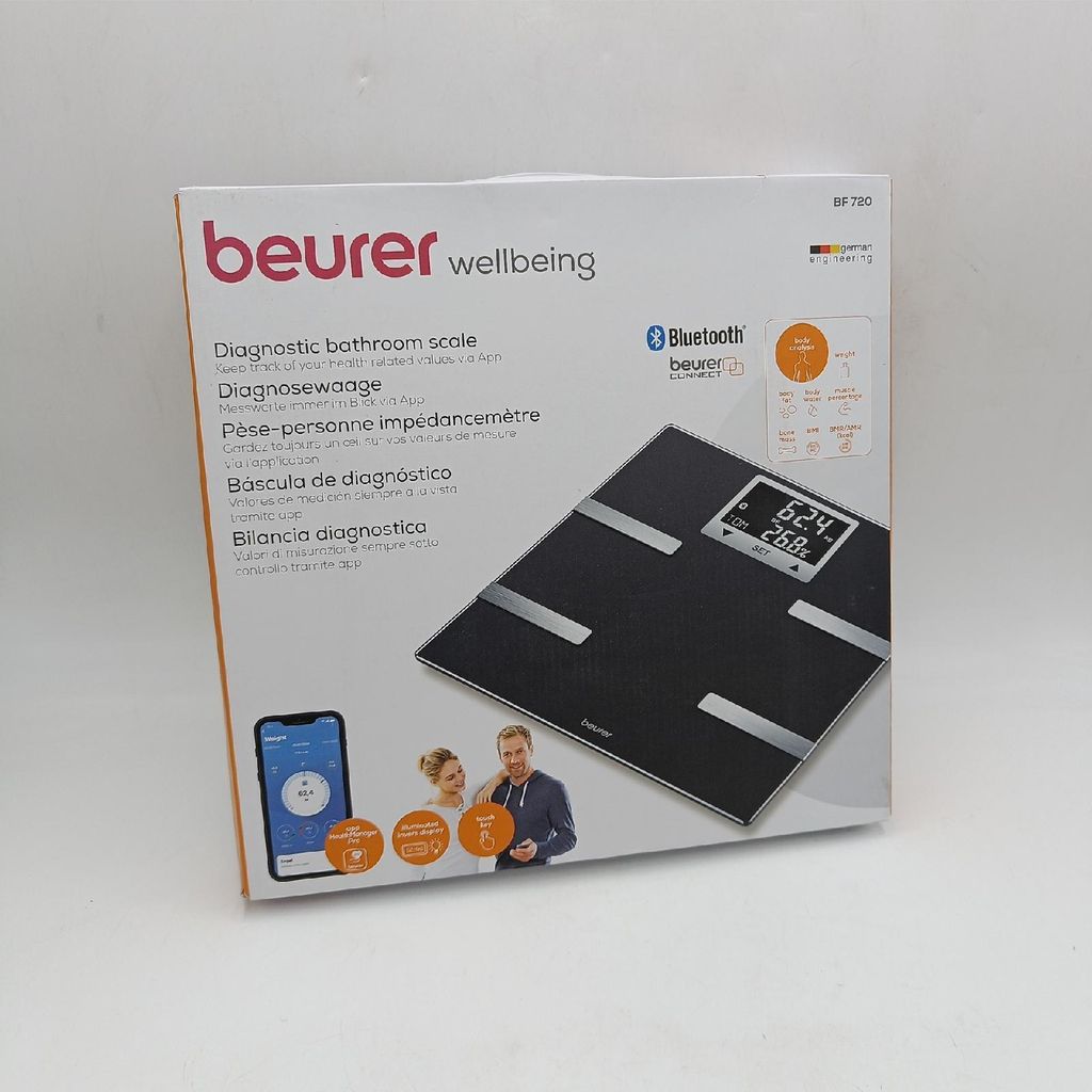 beurer Körperanalysewaage BF 720 schwarz für max. 180,0 kg Produktbild 7