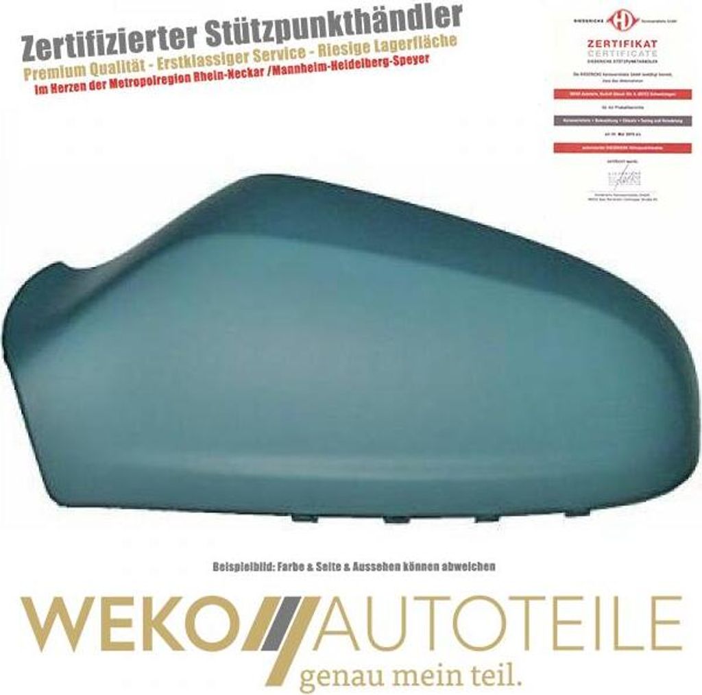Abdeckung Außenspiegel links DIEDERICHS 1806229 für OPEL