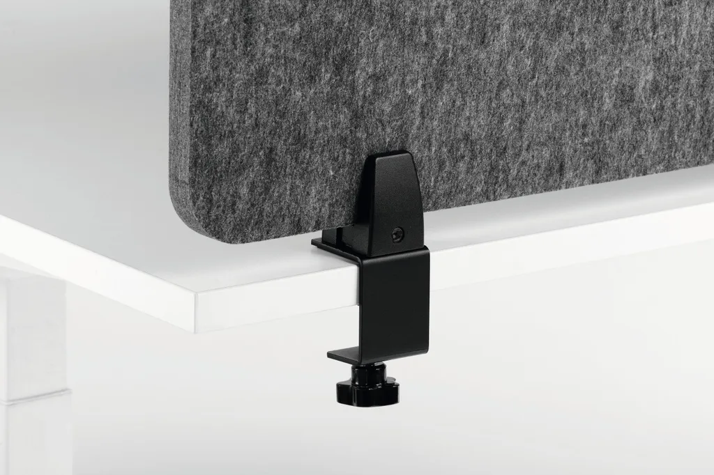 Panneau de séparation de bureau Gris 160cm Durable EFFECT Style Moderne - 19