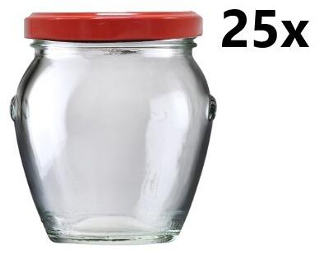 Dóza na varenie 212 ml ORCIO SOUDEK číra 25 ks VČETNE Obrázok produktu 