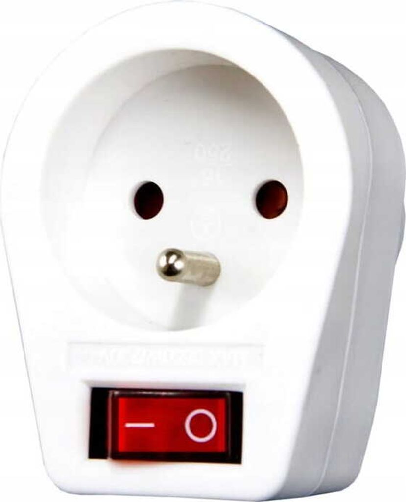 REV 0512085777, Typ F, Typ F, 230 V, 16 A, Biela, 3500 W Obrázok produktu 
