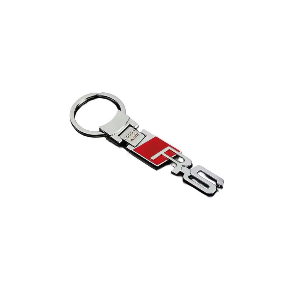 Sleutelhanger voor Audi RS – Premium metalen sleutelhanger Productafbeelding 
