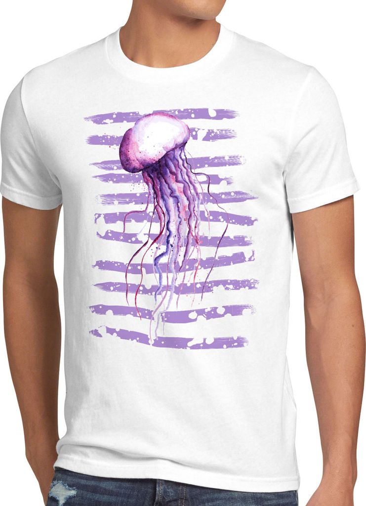 style3 Medusa Herren T-Shirt qualle jellfish meduse