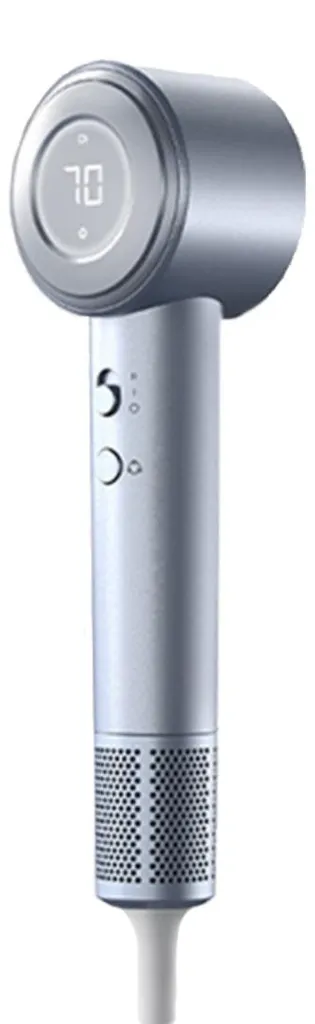 INF Sèche-cheveux haute vitesse 110000 rpm 1400W Argent ultra léger