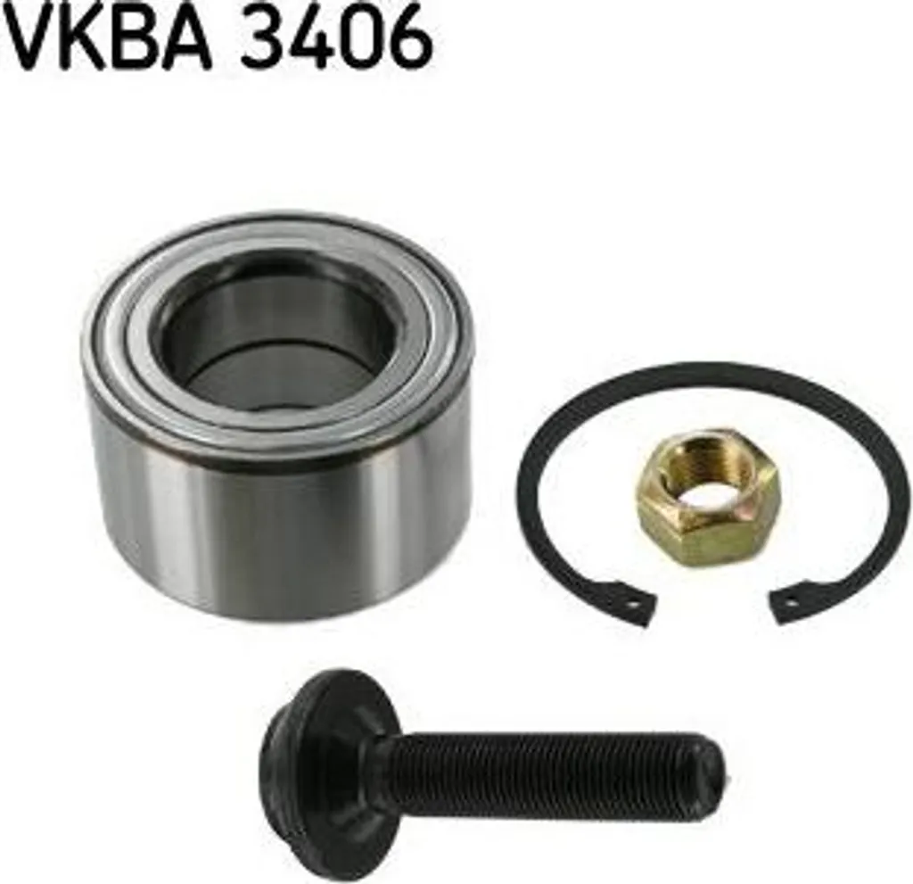 Supprimer le Bruit de Roue sur Transporter IV avec SKF VKBA3406 T4 OE