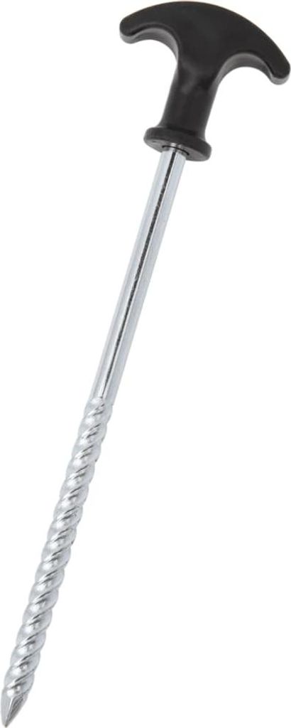 vidaXL Zeltheringe 12 Stk. 20 cm Ø7 mm Verzinkter Stahl Produktbild 
