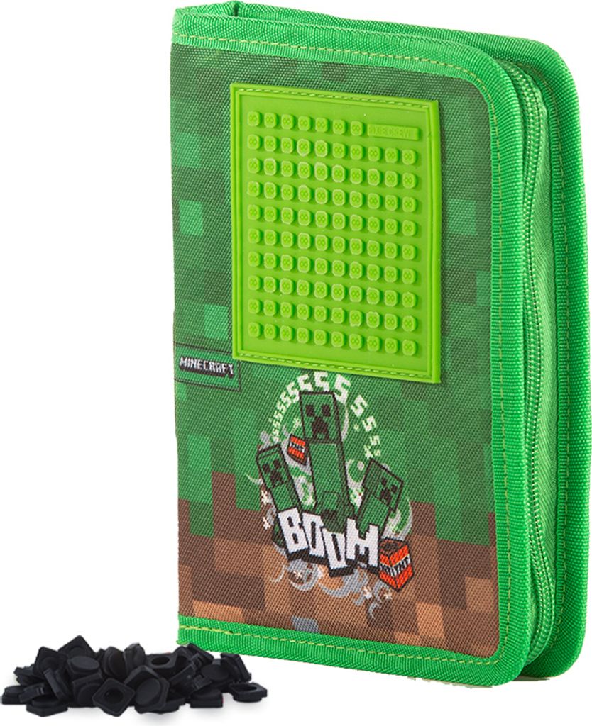PIXIE CREW & MINECRAFT Školní penál jednopatrový Obrázek produktu 