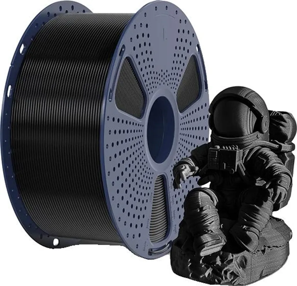 PETG Nero 3kg Filamento Stampante 3D 1.75mm - Alta Qualità Industriale