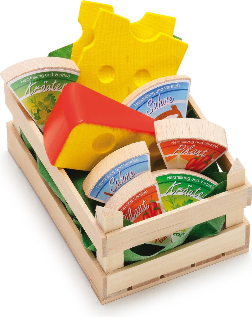 Erzi 28236 Sortiment Käse, klein