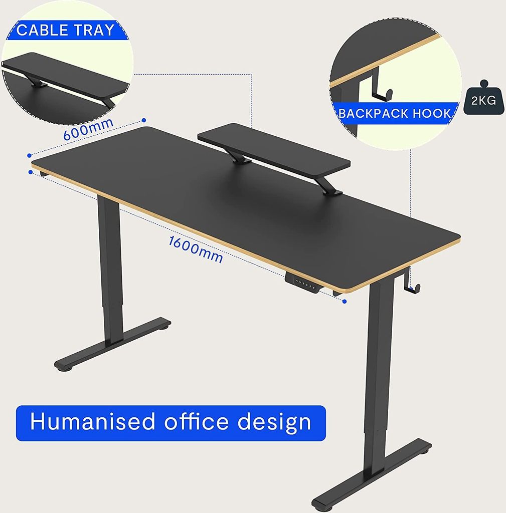 SANODESK Q2 H?henverstellbarer Schreibtisch | Kaufland.de