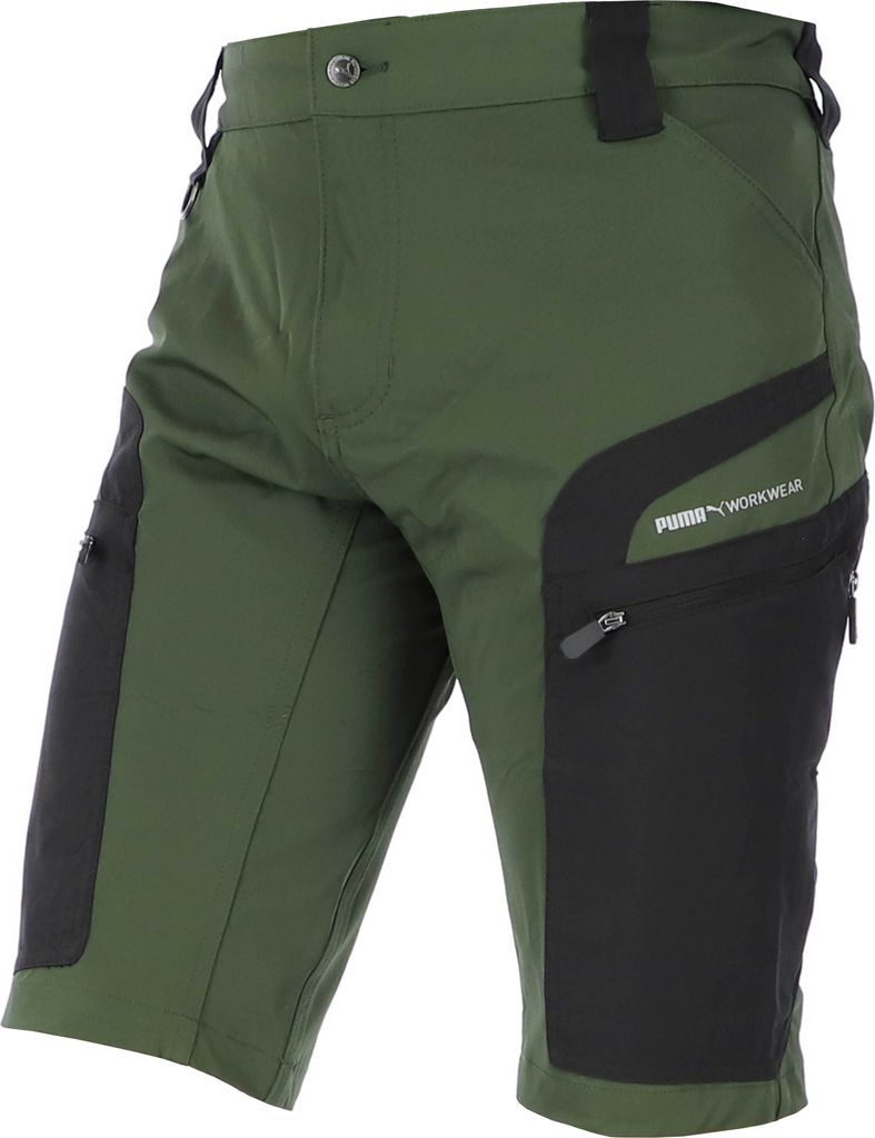 PUMA WORKWEAR PRO ONE ADVENTURE Shorts Oliv 3XL