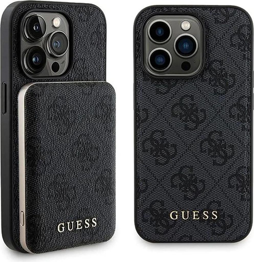Sada Pouzdra Guess 4G Metal Logo Pro Iphone 15 Pro + Obrázek produktu 