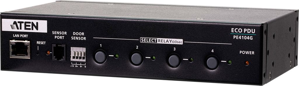 Skrzynka kontrolna ATEN PE4104G eco PDU, 4x C13, funkcja Zdjęcie produktu 