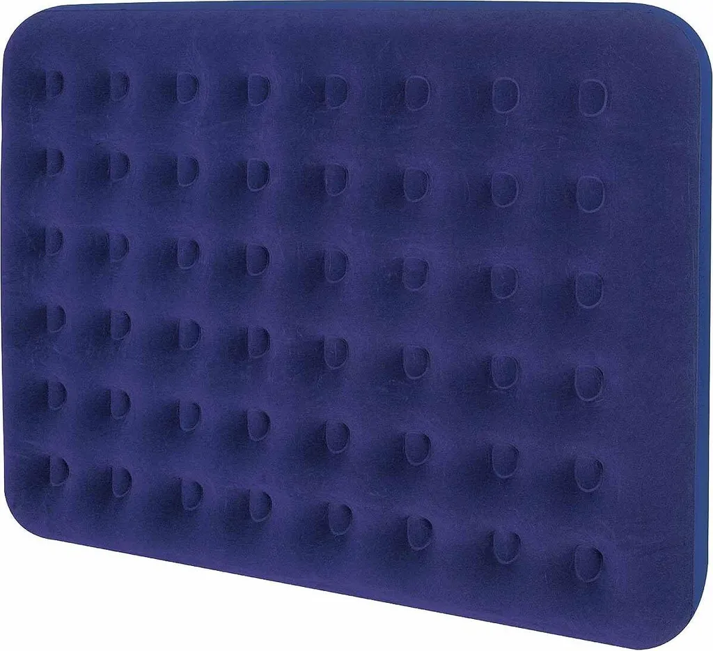 Matelas gonflable 203x152x22 cm avec flocage doux et structure ferme - 12