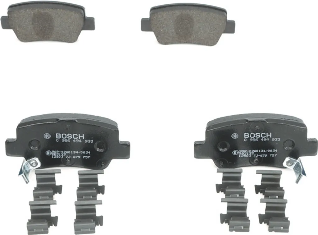 Plaquettes de frein Bosch 0 986 494 933 pour Toyota Avensis T27