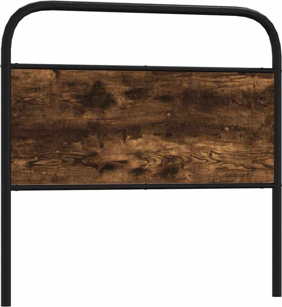 Ersatz-Kopfteil Räuchereiche 90 cm Stahl und Holzwerkstoff