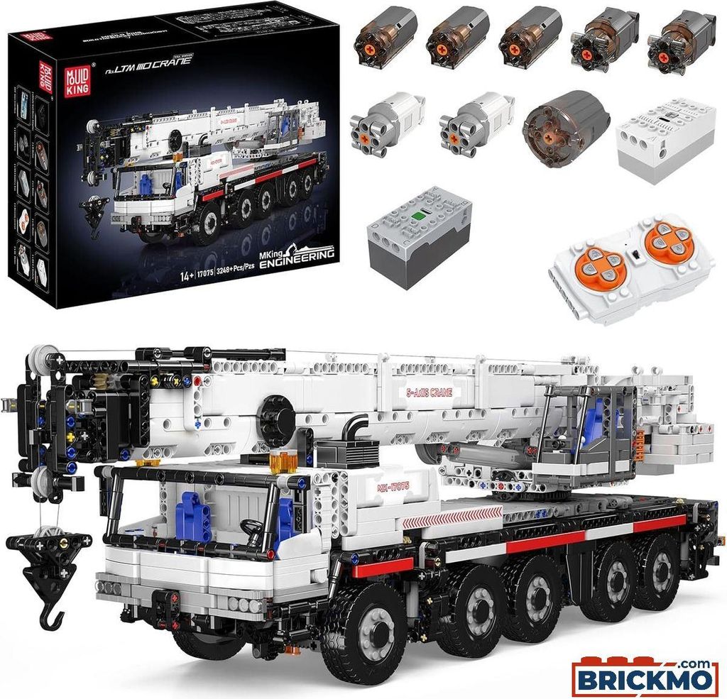 Mould King Remote Control LTM1110 Kranwagen 17075