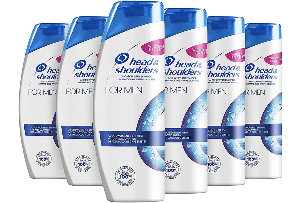 Head & Shoulders Shampoo Antiforfora Uomo 500ml - Scorta 6 Pezzi
