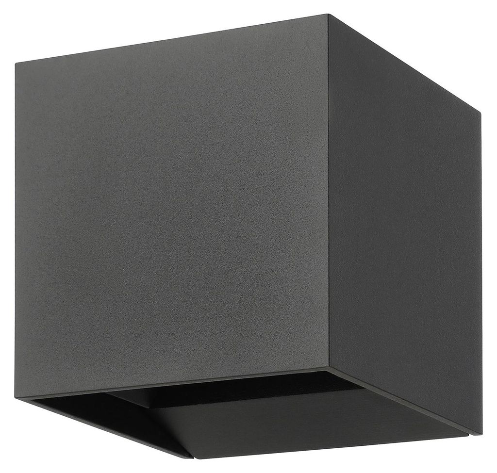 Applique Esterno Contemporanea Calpino 3 Alluminio Grigio Immagine del prodotto 