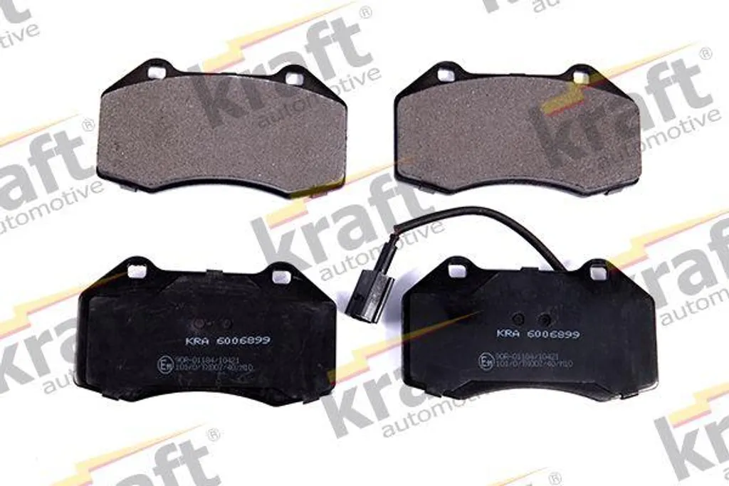 Kit freinage pour Alfa Mito et Fiat Punto - Plaquettes de frein KRAFT 6006899