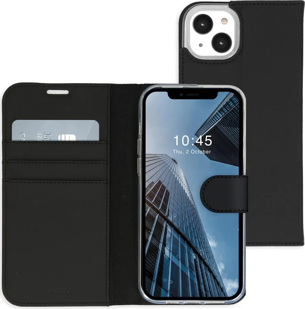 Custodia iPhone 14 Plus Accezz Wallet TPU Nero - Protezione 360 Gradi
