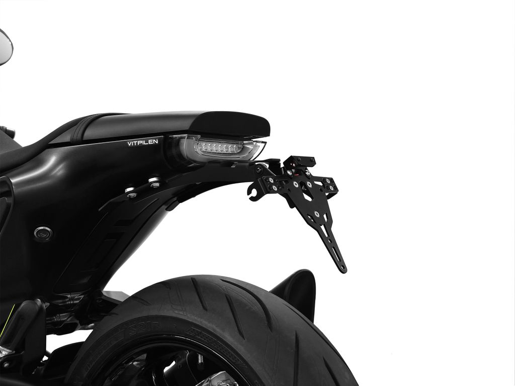 ZIEGER Pro Kennzeichenhalter kompatibel mit Husqvarna 701 Vitpilen BJ 2018-20 Österreich