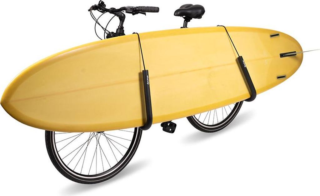 Surflogic Longboard-fahrradträger Gelb  Gelb One Size Produktbild 