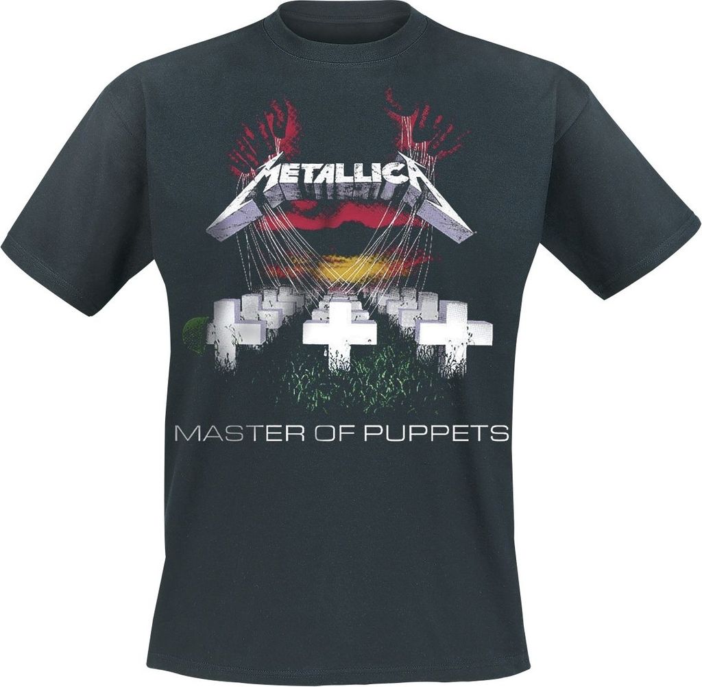 Metallica Master of Puppets Black 2XL T-Shirt Produktbild 