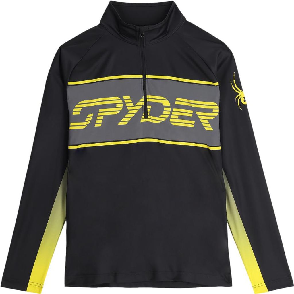 SPYDER Paramount 1/2 Zip Herren Skipulli schwarz S
