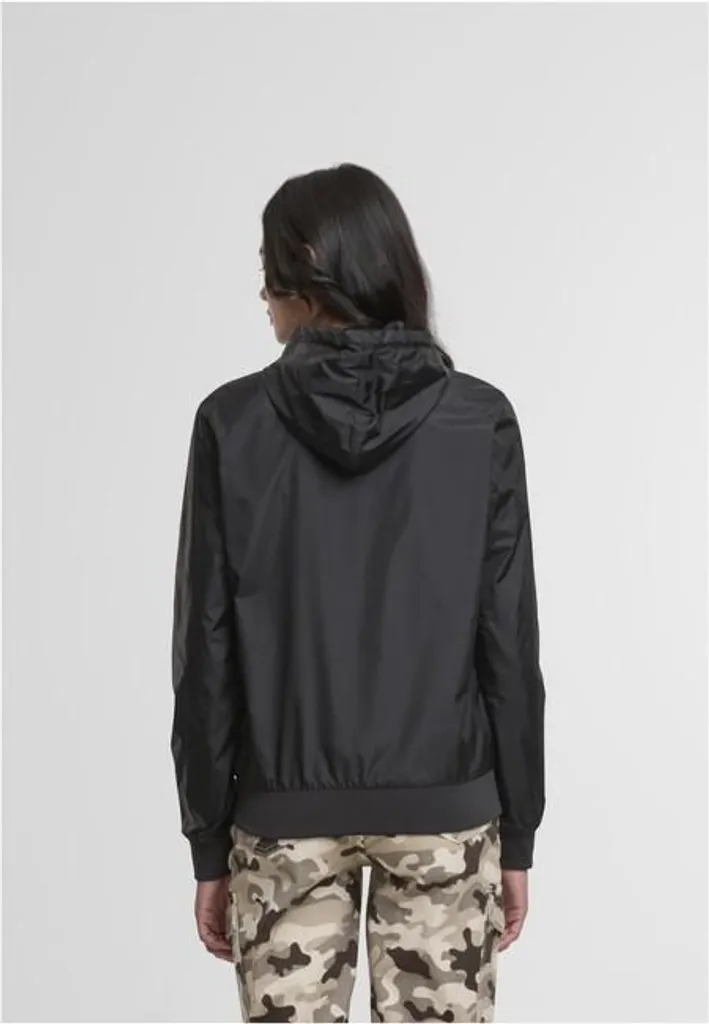 Veste Windrunner Noir S Urban Classics - Textile Respirant et Fluide - 2